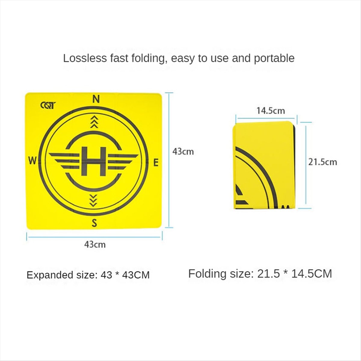 DTC5 CQT Drone Landing Pad Fol - Dji Drone Air 3 ulasan dan harga