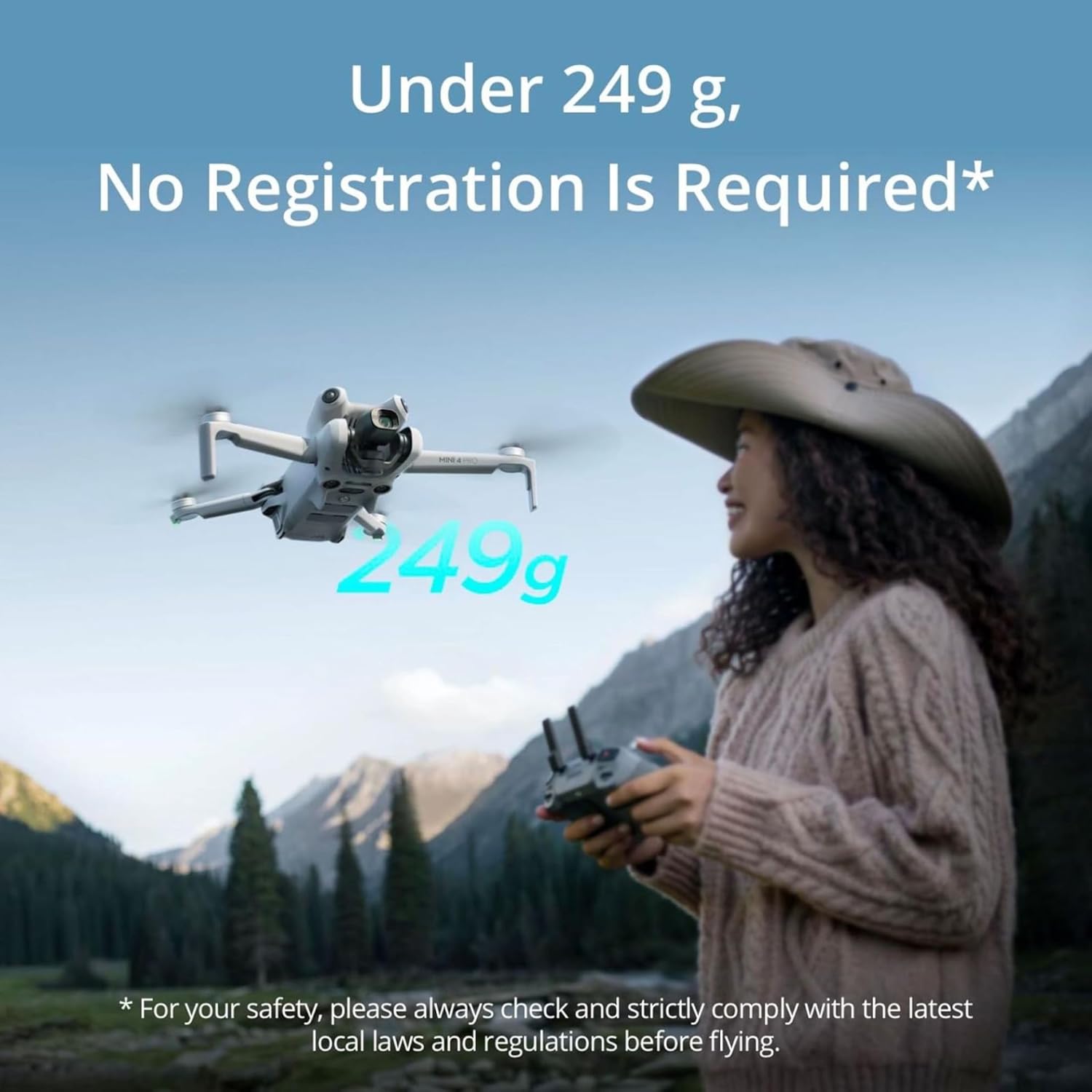 Open Box-DJI Drones Mini 4 Pro - Drone Camera 4K ulasan dan harga